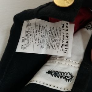 Carhartt Bibs 40x30  insulated